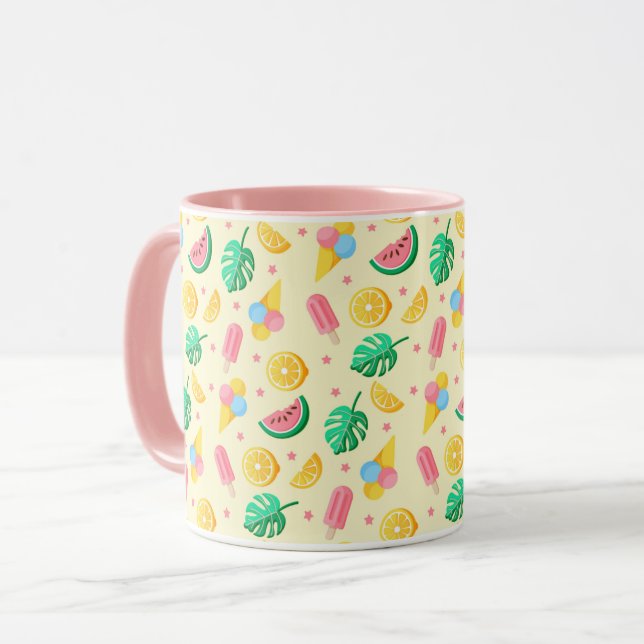 Caneca Mug de Verão (Frente Esquerda)