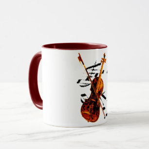 Caneca Mug de Violino