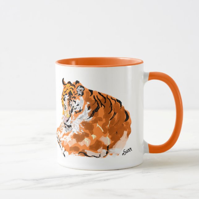 Caneca Mug: Dia do Tigre (Direita)