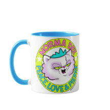 Mug do logotipo Pierre e Norma Dee