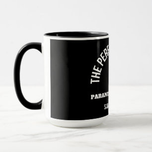 Caneca Mug do Museu Paranormal - Preto e Branco