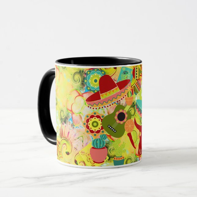 Caneca Mug do Partido Mexicano Street (Frente Esquerda)