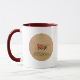 Caneca Mug- English Setter com colete de canvas