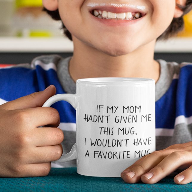 Caneca Mug Favorito Da Mãe Engraçado Smartass Dizendo (Criador carregado)