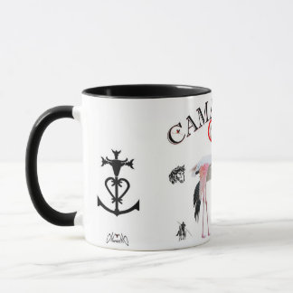 Caneca mug flamant camargue