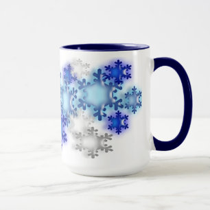 Caneca Mug - Flocos de neve