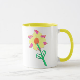 Caneca Mug Flor de Jasmin