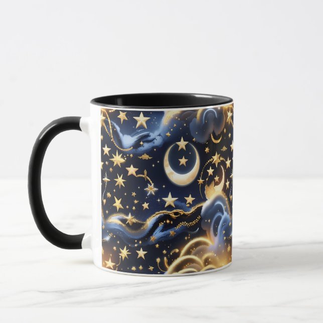 Caneca Mug - Glowing Luna Celestial Moon (Esquerda)
