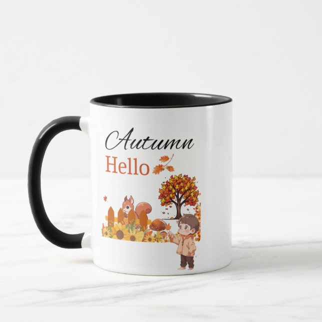 Caneca Mug Hello Autumn (Esquerda)