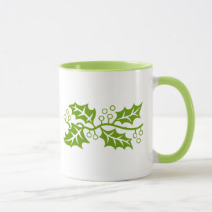 Caneca Mug - Holly sai em verde
