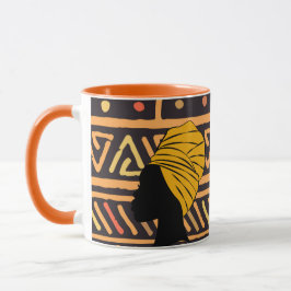 Caneca Mug Impressão africano multicolor