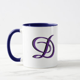 Caneca Mug inicial - presentes personalizados