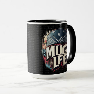 Caneca Mug Life: Estilo de Grafite Urbano