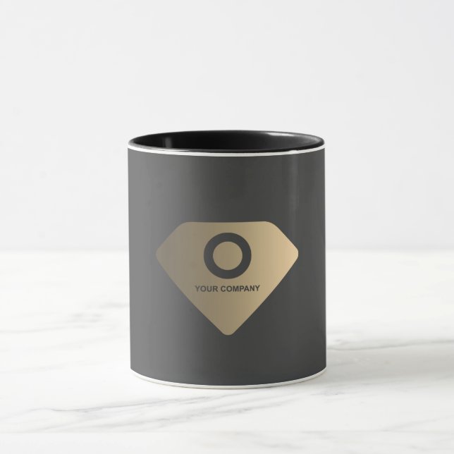 Caneca Mug - Logotipo da empresa (Centro)