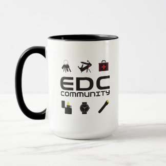Caneca Mug - Logotipo EDCC em preto com cores