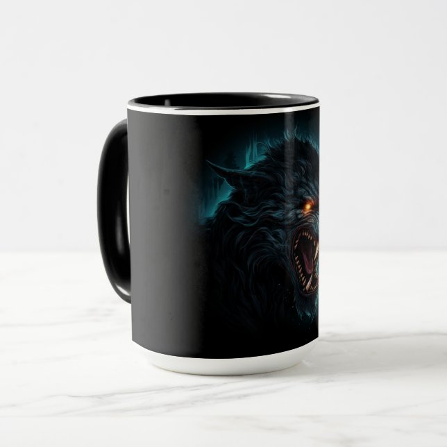 Caneca Mug Lunar Glow in a Werewolf Cup (Frente Esquerda)