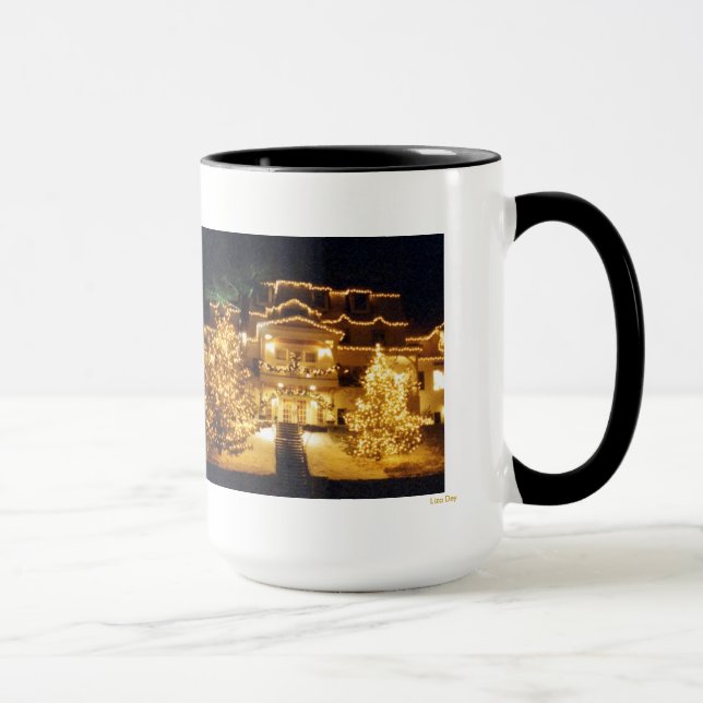 Caneca Mug 'Luzes de Feriado' (Direita)