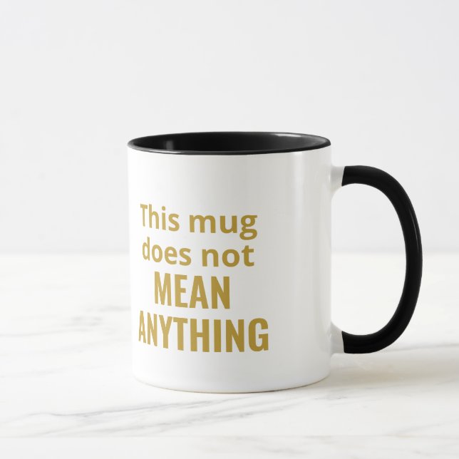 Caneca Mug "Medo Qualquer" (Direita)