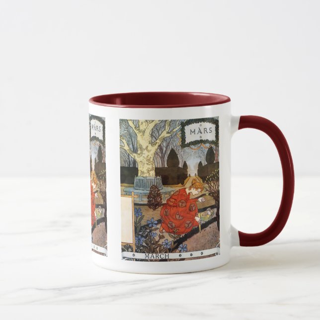 Caneca Mug: Mês de março - Marsr (Direita)