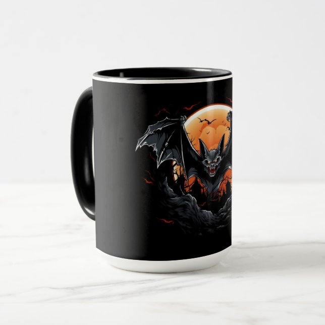 Caneca Mug Midnight Ghosts (Frente Esquerda)