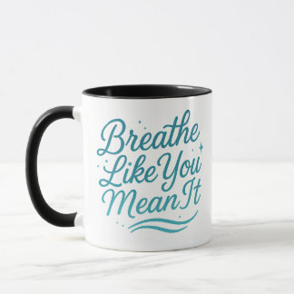 Caneca "Mug Motivacional Minimalista - Script Elegante