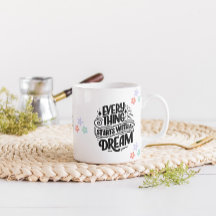 Mug Motivacional para Sucesso e Inspiração