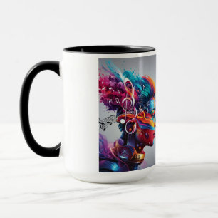 Caneca Mug Music Art