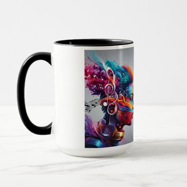 Caneca Mug Music Art (Esquerda)