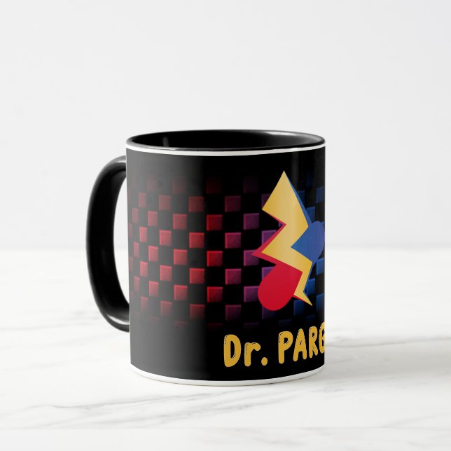 Caneca Mug Noir Dr Pargo (Frente Esquerda)