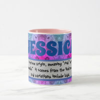 Mug - Nomes significa (Jessica)