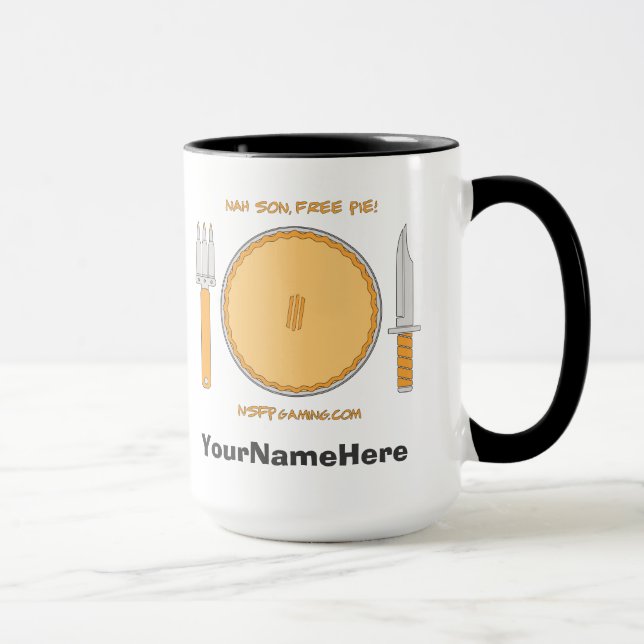 Caneca Mug oficial de jogos NSFP (Direita)