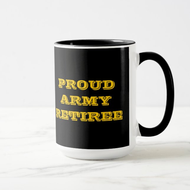 Caneca Mug Orud Army Retiree (Direita)