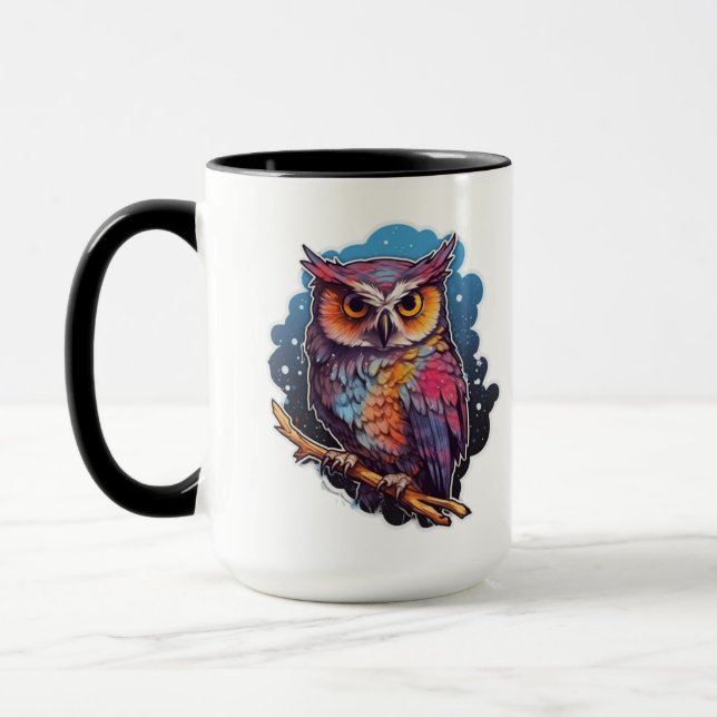 Caneca Mug Owls (Esquerda)