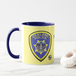 Caneca Mug Personalizado Da Polícia De Oakland