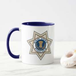 Caneca Mug Personalizado Da Polícia De San José