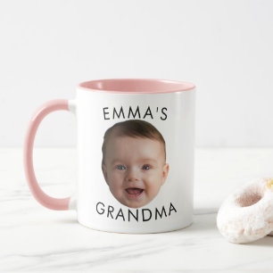 Caneca Mug Personalizado, Mug Da Foto, Bebê Face Mug