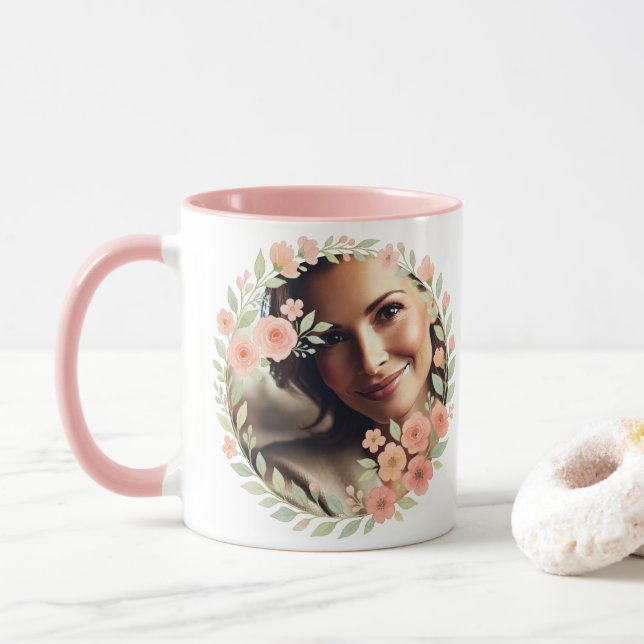 Caneca Mug personalizável - Presente de Dia de as mães (Com Donut)