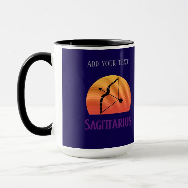 Caneca Mug Personalizável Sagitário (Esquerda)