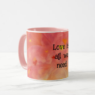 Caneca Mug Pessoal de Amor e Coração