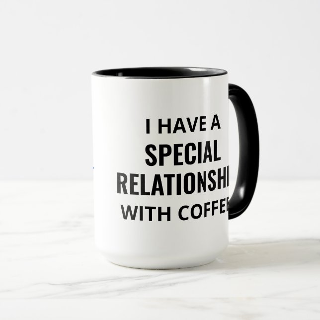 Caneca Mug "Relação Especial" (Frente Esquerda)