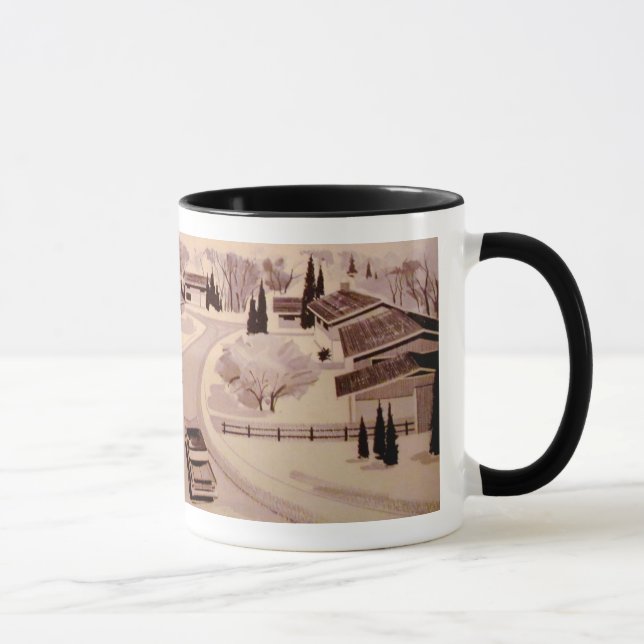 Caneca Mug Residencial Modernista dos Verdes 60 (Direita)