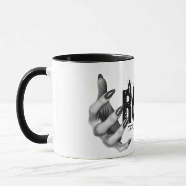 Caneca Mug Rock seu mundo  (Esquerda)