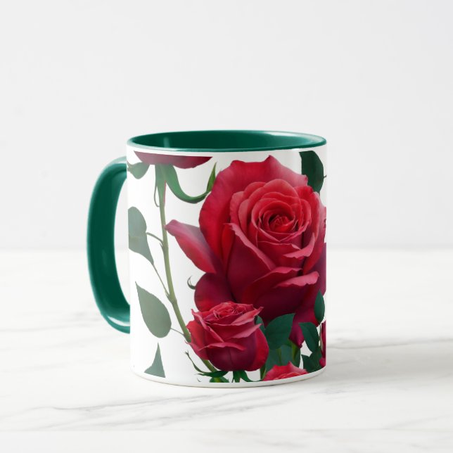 Caneca Mug Romântico (Frente Esquerda)
