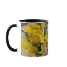 Mug Rosa Amarelo