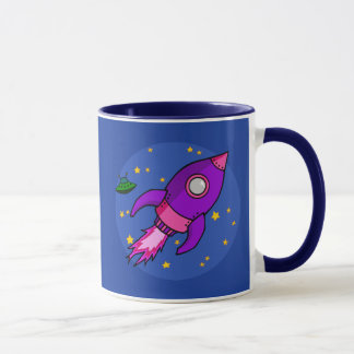 Caneca Mug roxo roxo de bolso