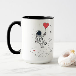 Caneca Mug Saint-Valentin - "Love You to the Moon"
