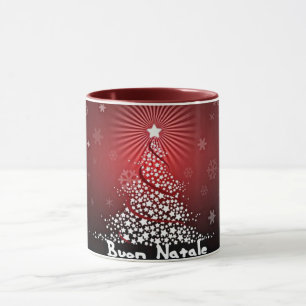 CANECA MUG TOTALMENTE "ITALIANO NATAL BUON NATALE"
