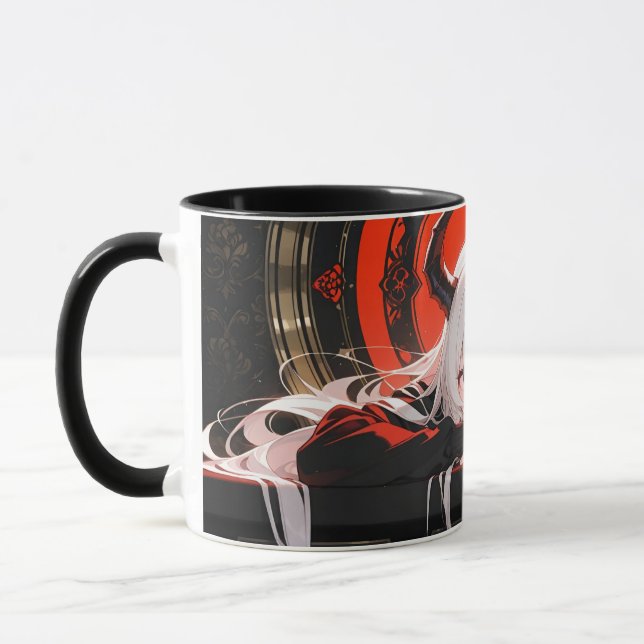 Caneca Mug with demonic anime girl (Esquerda)