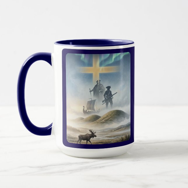 Caneca Mugg — Sverige fosterland (Esquerda)
