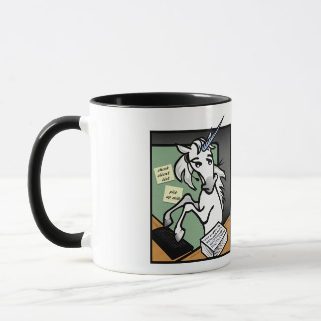 CANECA MÚGINA DE RINGER UNICORN CLERICAL (Esquerda)